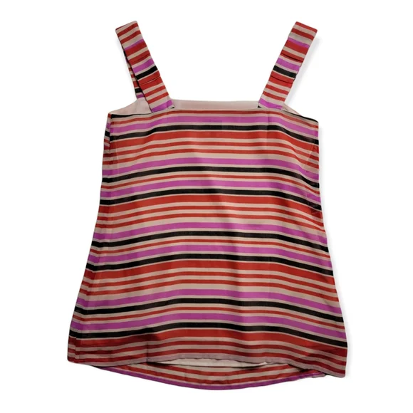 Cabi London Mod Stripe Sleeveless Blouse - Picture 5 of 8